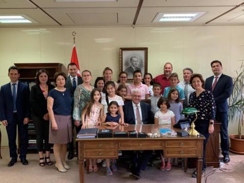 Moudon Türkçe derslerinin ögrencilerinin ziyareti 2019